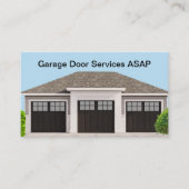 Luxe Garagedeuren Visitekaartje Design (Voorkant)