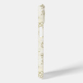 Luxe geel  bladeren bloemenkunst Abstract Case-Mate iPhone Case (Achterkant / Rechts)