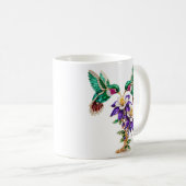 Luxe Gejuwelen Kolibrie Monogram M Koffiemok (Voorkant rechts)