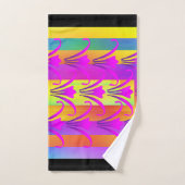 LUXE GEMENGDE FLORA BAD HANDDOEK (Handdoek)