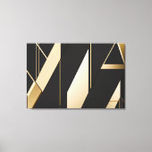 Luxe Geometrie Canvas Afdruk (Voorkant)
