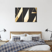 Luxe Geometrie Canvas Afdruk (Insitu (Slaapkamer))