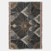 Luxe-geometrie Deken (Voorkant Verticaal)