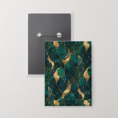 Luxe geometrische Abstracte Button (Voorkant / Achterkant)