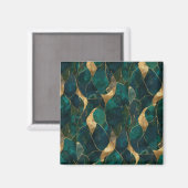 Luxe geometrische Abstracte magneet (Voorkant / Achterkant)