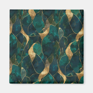 Luxe geometrische Abstracte magneet