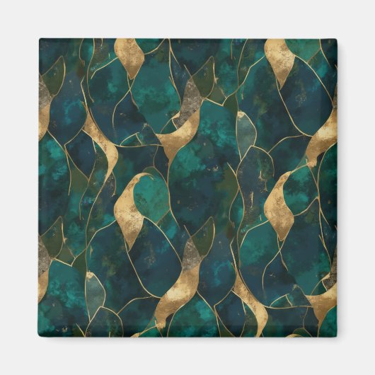 Luxe geometrische Abstracte magneet (Voorkant)