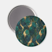 Luxe geometrische Abstracte magneet (Voorkant / Achterkant)