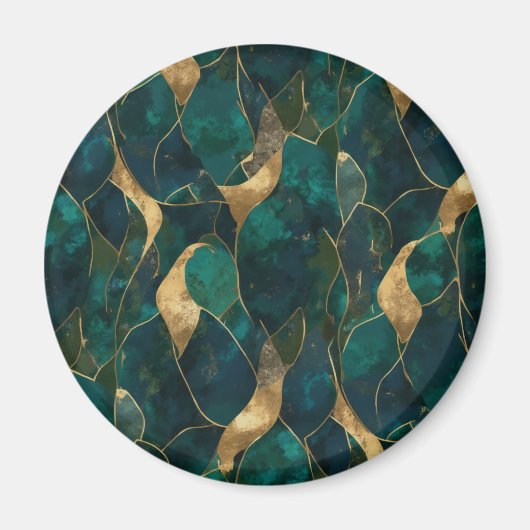Luxe geometrische Abstracte magneet (Voorkant)