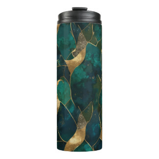 Luxe Geometrische Abstracte Thermische Tumbler Thermosbeker