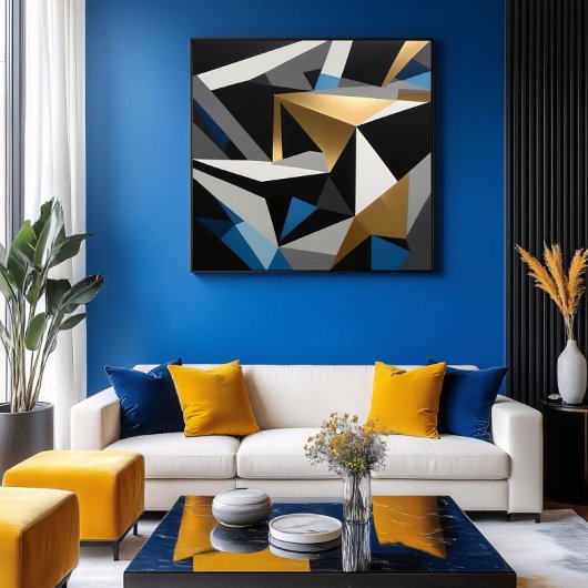 Luxe Geometrische Prisma Poster