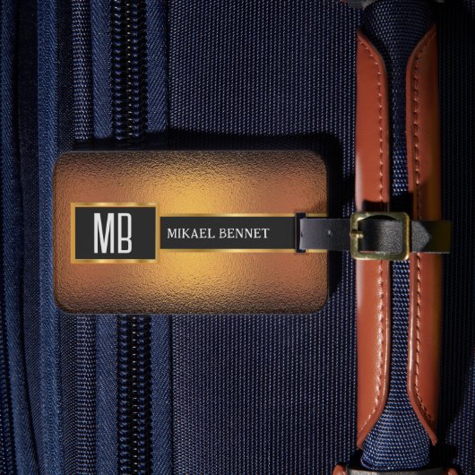 Luxe Gepersonaliseerd Bagaglabel Bagagelabel (Voorkant Insitu 4)
