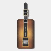 Luxe Gepersonaliseerd Bagaglabel Bagagelabel (Voorkant verticaal)
