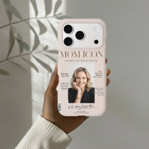 Luxe gepersonaliseerde moeder – omslagfoto tijdsch