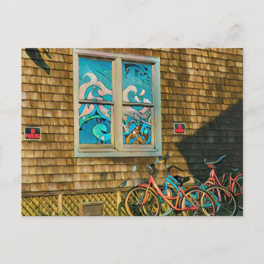 Luxe geschenken voor fietsers briefkaart (Voorkant)