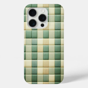 Luxe Gesteven Stof Patroon Hoes - Salie Groen