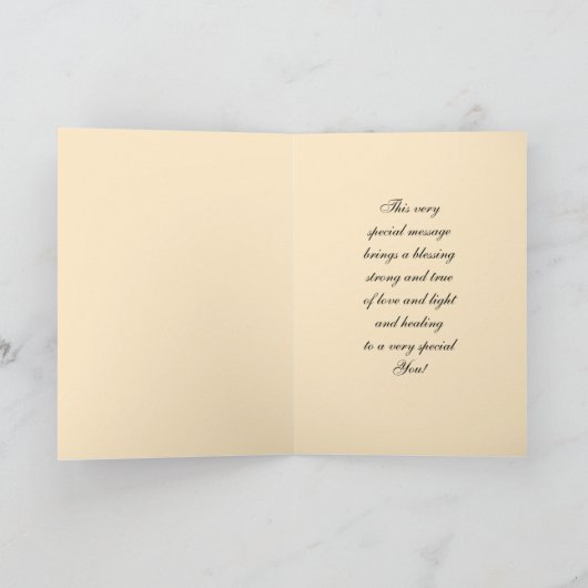 Luxe Get Well Spoedig Mam Kaart (Binnen)