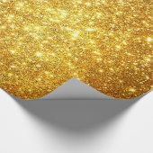 Luxe Gift Popular Gold Glitter Cadeaupapier (Hoek)