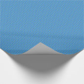 Luxe Giftwrap Helder Blauw, Neon Groene Polka Dots Cadeaupapier (Hoek)