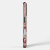 Luxe Girly Roze iPhone 16 Hoesje (Achterkant / Rechts)