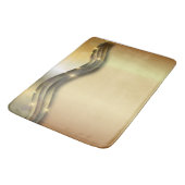 Luxe gladde gladde muggen Abstract gelaagd Badmat (Gekanteld)