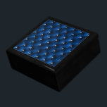 Luxe Glam Blue Faux Velvet Cadeaudoosje<br><div class="desc">Luxe Glam Blue Faux Velvet</div>