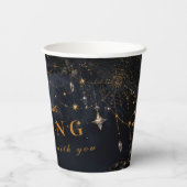 Luxe Glam Halloween Papieren Bekers (Achterkant)