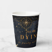 Luxe Glam Halloween Papieren Bekers (Links)