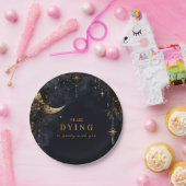 Luxe Glam Halloween Papieren Bordje (Feest)