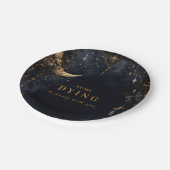 Luxe Glam Halloween Papieren Bordje (Gekanteld)