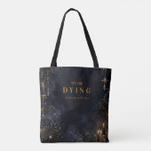Luxe Glam Halloween Tote Bag (Achterkant)