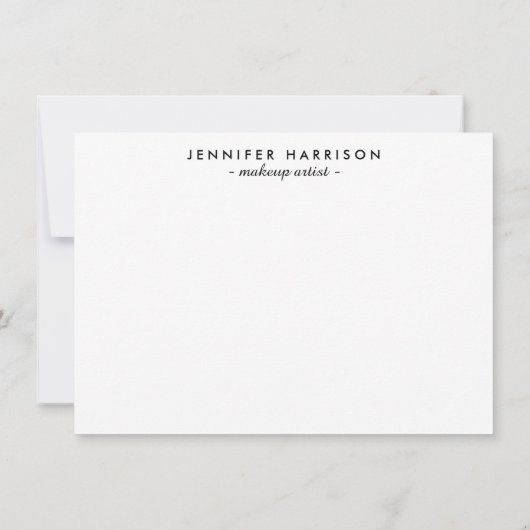 Luxe Glam Lipstick Patroon op Roze Dank je Kaart (Achterkant)