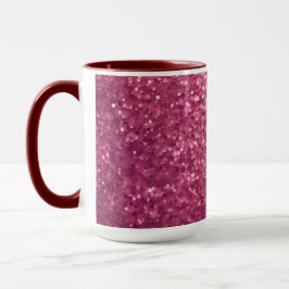 Luxe Glam Pink Glitter Maroon Combo Mok