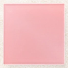 Luxe Glam Pink Rose Gold Glitter Onderzetter