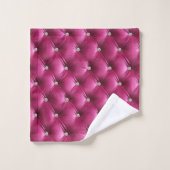 Luxe Glam Roze Nepfluweel Bad Handdoek (Wasdoekje)