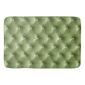 Luxe Glam Sage Green Faux Velvet Badmat (Voorkant)