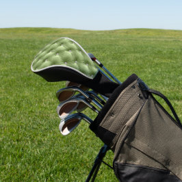 Luxe Glam Sage Green Faux Velvet Golfheadcover