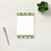 Luxe Glam Sage Green Faux Velvet Post-it® Notes (Kantoor)