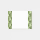 Luxe Glam Soft Sage Green Faux Velvet Post-it® Notes (Voorkant)
