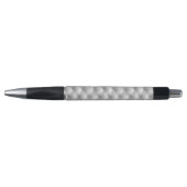 Luxe Glam Zacht Grijs Faux Velvet Pen (Voorkant)