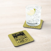 Luxe glamping bier onderzetter (Rechterzijde)