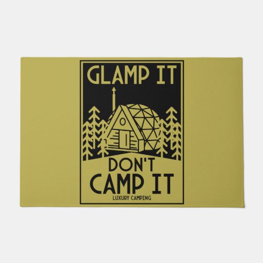 Luxe Glamping Deurmat (Voorkant)