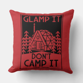 Luxe glamping kussen