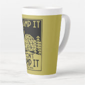 Luxe glamping latte mok (Rechterhoek)