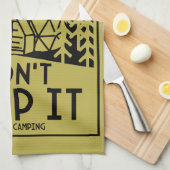 Luxe glamping theedoek (Quarter Fold)