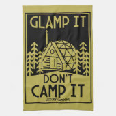 Luxe glamping theedoek (Verticaal)