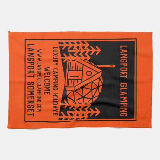 Luxe glamping theedoek (Horizontaal)