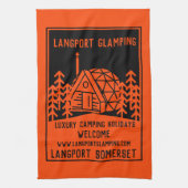 Luxe glamping theedoek (Verticaal)