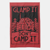 Luxe glamping theedoek (Verticaal)