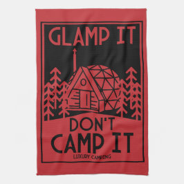 Luxe glamping theedoek